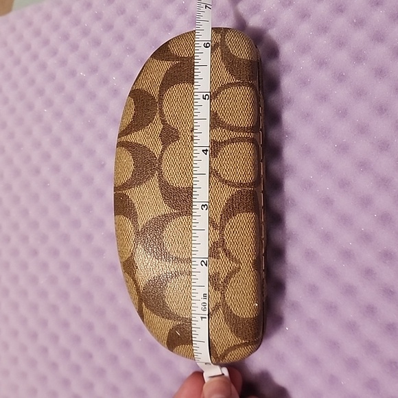 Coach eyeglasses/sunglasses case - Picture 11 of 12